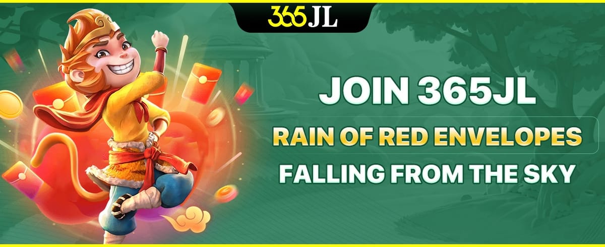 Join 365JL Rain of red envelopes Falling from the sky promotion image